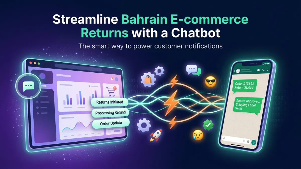 Streamline Bahrain E-commerce Returns with a Chatbot