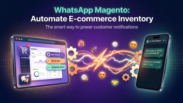 WhatsApp Magento: Automate E-commerce Inventory