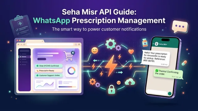 Seha Misr API Guide: WhatsApp Prescription Management