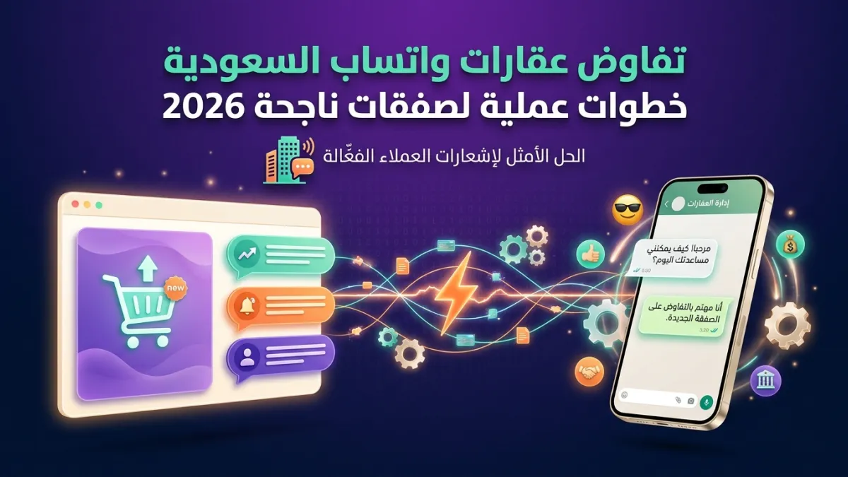 تفاوض عقارات واتساب السعودية خطوات عملية لصفقات ناجحة 2026