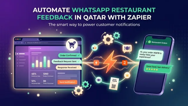 Automate WhatsApp Restaurant Feedback in Qatar with Zapier