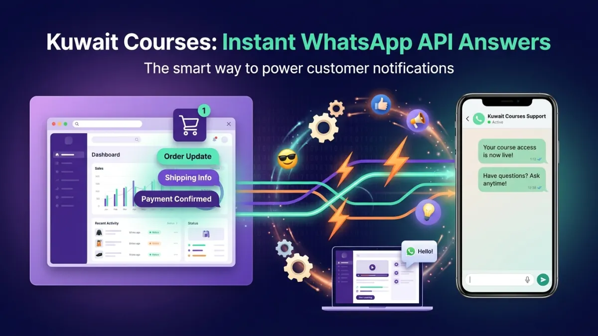 Kuwait Courses: Instant WhatsApp API Answers