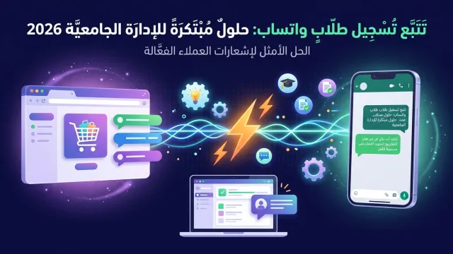 تتبع تسجيل طلاب واتساب: حلول مبتكرة للإدارة الجامعية 2026