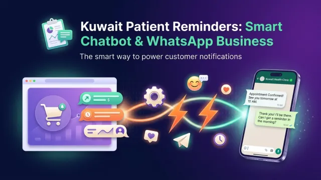 Kuwait Patient Reminders: Smart Chatbot & WhatsApp Business