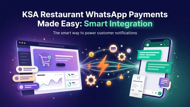 KSA Restaurant WhatsApp Payments Made Easy: Smart Integration