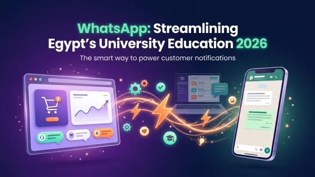 WhatsApp: Streamlining Egypt's University Education 2026
