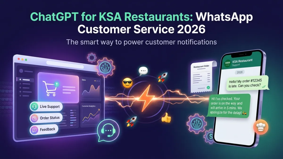 ChatGPT for KSA Restaurants: WhatsApp Customer Service 2026