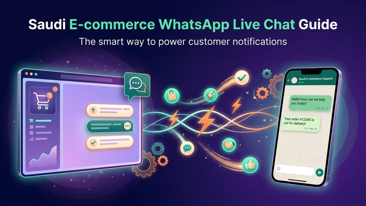 Saudi E-commerce WhatsApp Live Chat Guide