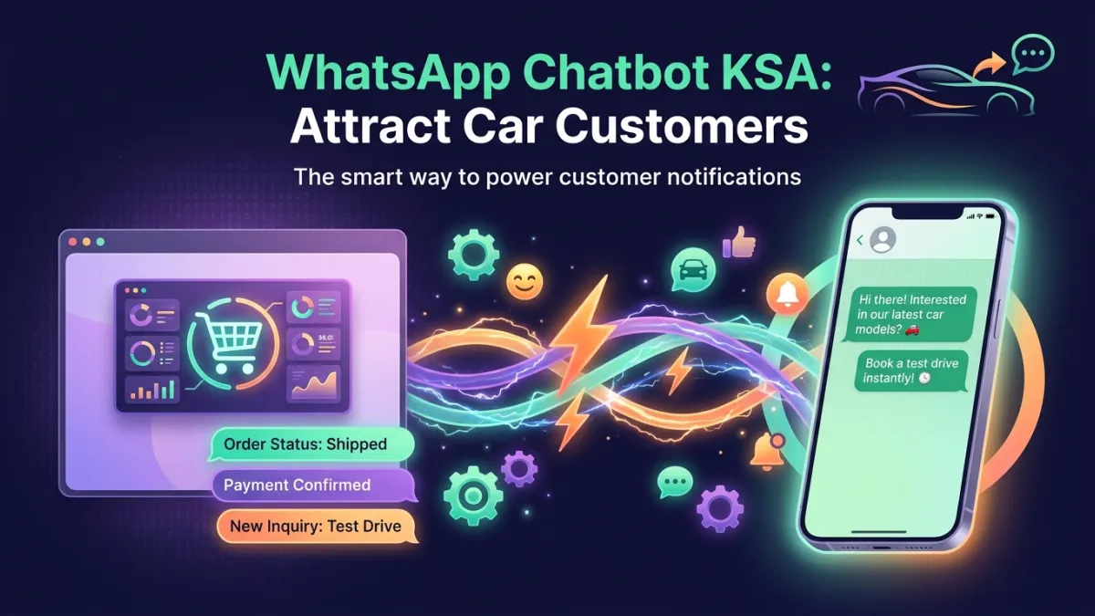 WhatsApp Chatbot KSA: Attract Car Customers
