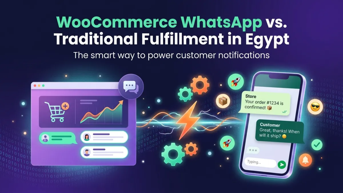 WooCommerce WhatsApp vs. Traditional Fulfillment in Egypt