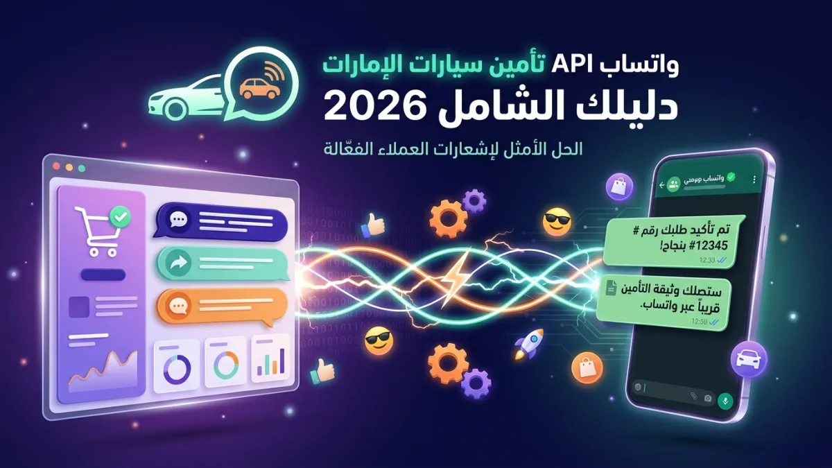 واتساب API تأمين سيارات الإمارات دليلك الشامل 2026