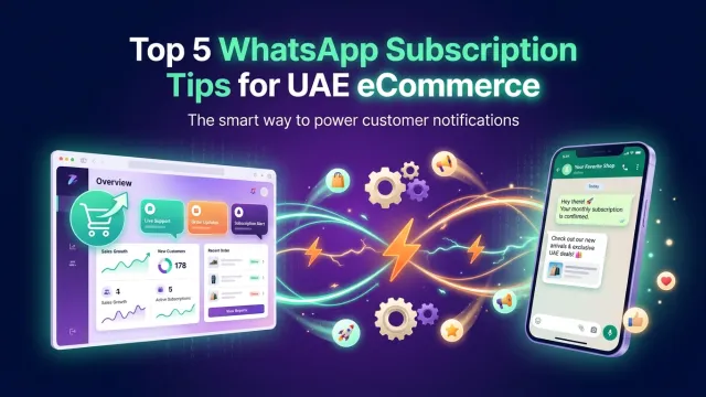 Top 5 WhatsApp Subscription Tips for UAE eCommerce
