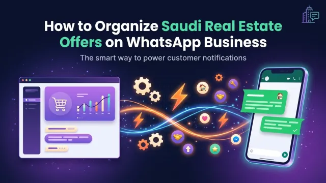 How to Organize Saudi Real Estate Offers on WhatsApp Business