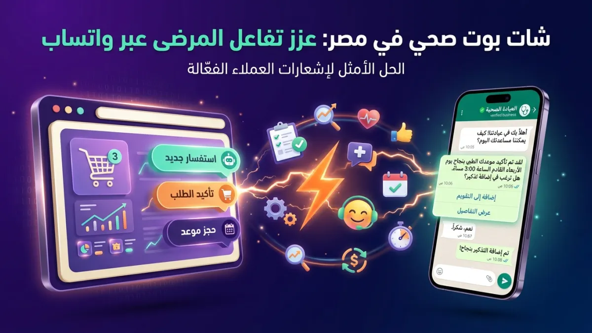 Health Chatbot Egypt: Boost Patient Engagement via WhatsApp