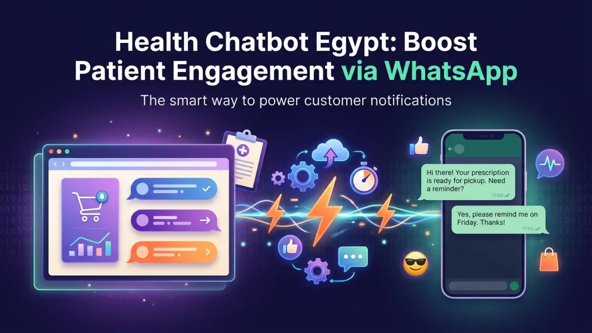 Health Chatbot Egypt: Boost Patient Engagement via WhatsApp