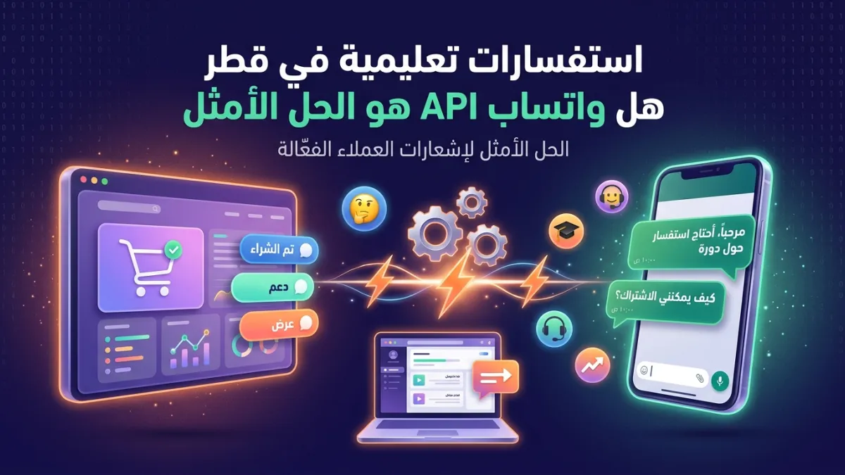 Qatar Education Inquiries: WhatsApp API Optimal Solution?