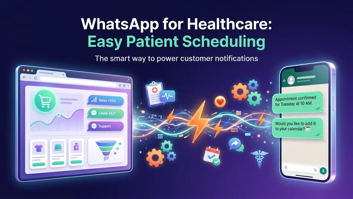 WhatsApp for Healthcare: Easy Patient Scheduling