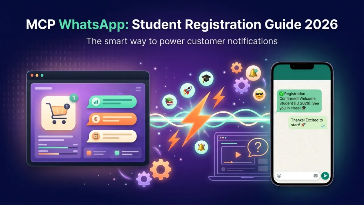 MCP WhatsApp: Student Registration Guide 2026