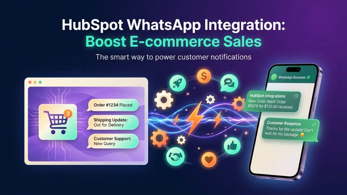 HubSpot WhatsApp Integration: Boost E-commerce Sales