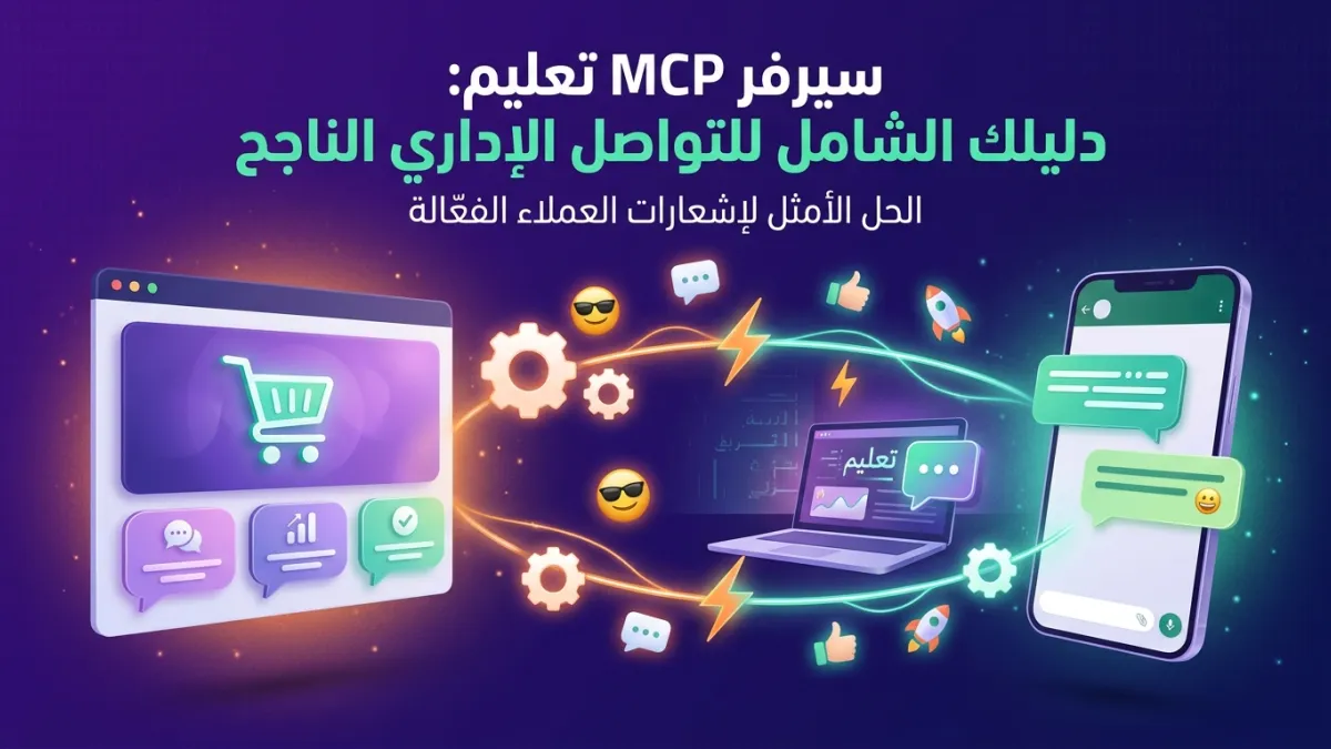 سيرفر MCP تعليم: دليلك الشامل للتواصل الإداري الناجح