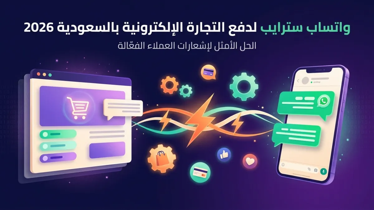 واتساب سترايب لدفع التجارة الإلكترونية بالسعودية 2026