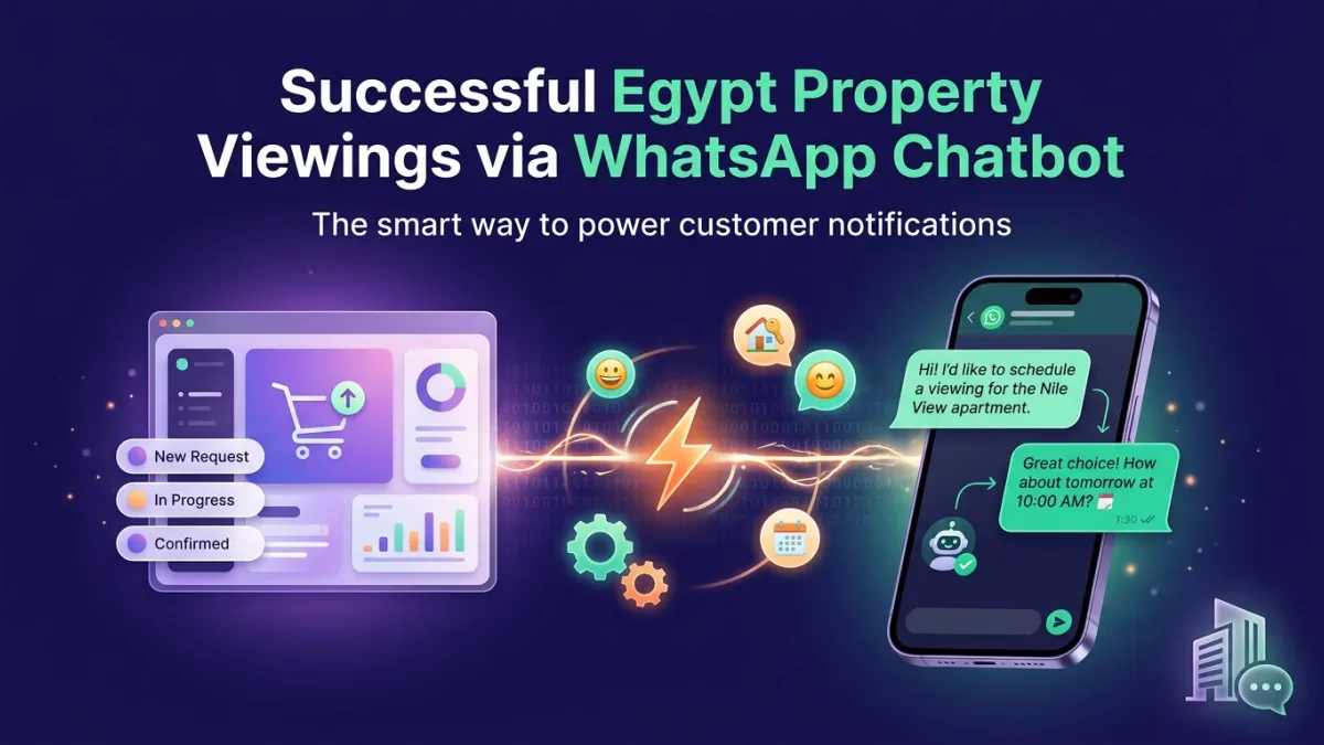 Successful Egypt Property Viewings via WhatsApp Chatbot