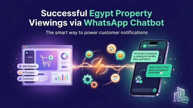 Successful Egypt Property Viewings via WhatsApp Chatbot