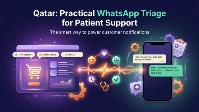 Qatar: Practical WhatsApp Triage for Patient Support