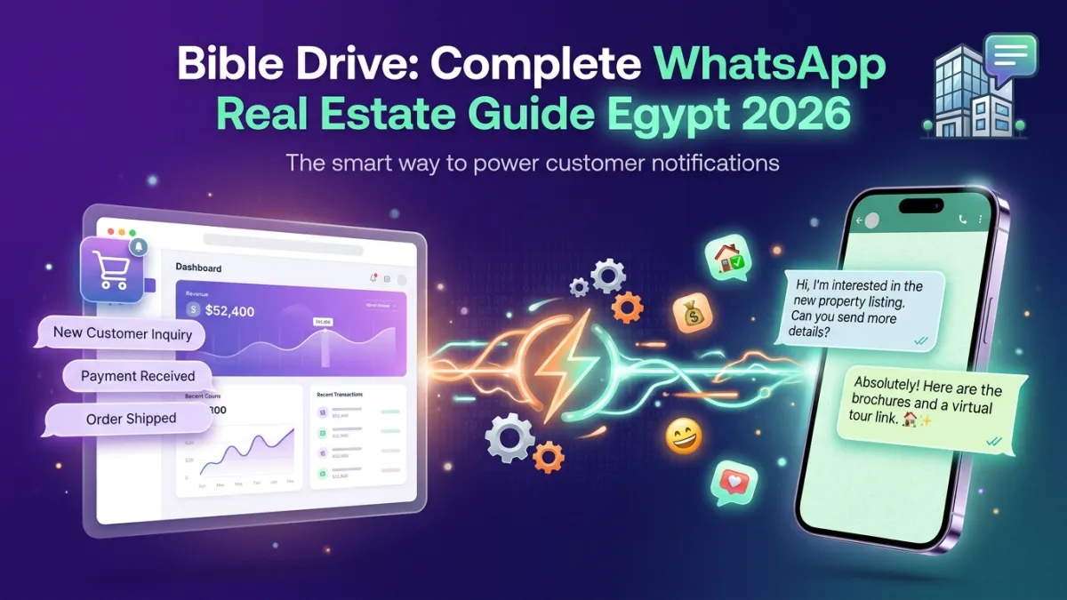Bible Drive: Complete WhatsApp Real Estate Guide Egypt 2026