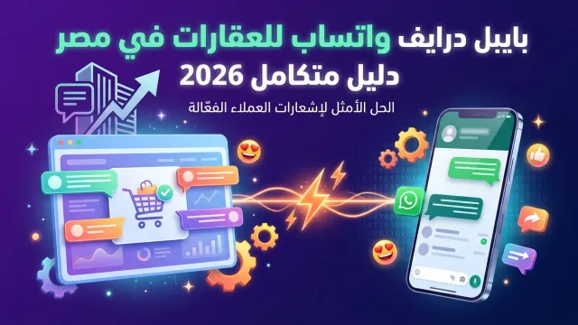 بايبل درايف واتساب للعقارات في مصر دليل متكامل 2026