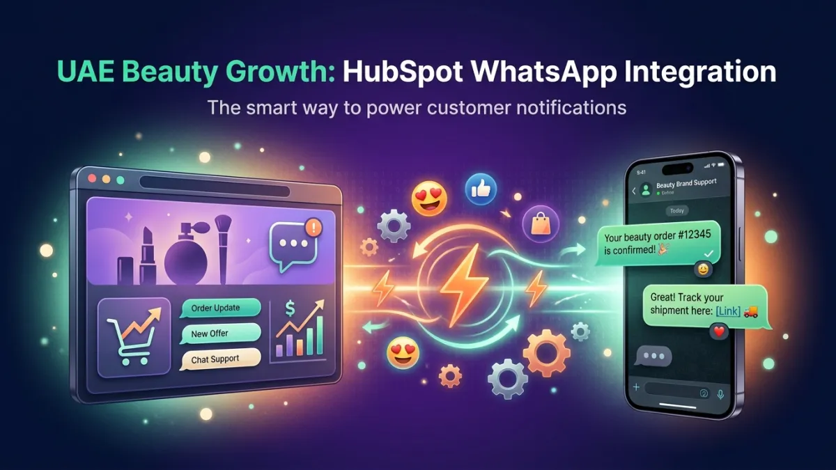 UAE Beauty Growth: HubSpot WhatsApp Integration