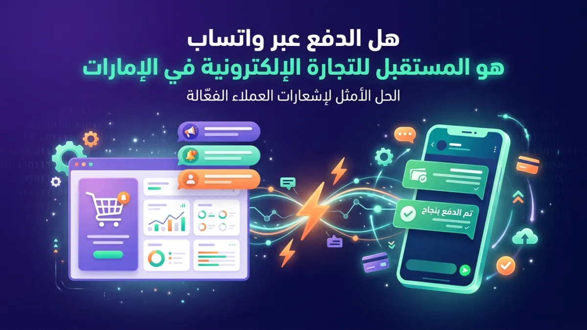 هل الدفع عبر واتساب هو المستقبل للتجارة الإلكترونية في الإمارات