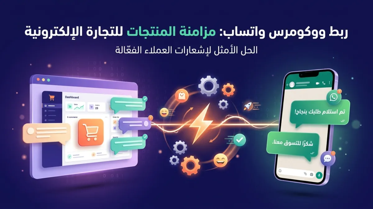 ربط ووكومرس واتساب: مزامنة المنتجات للتجارة الإلكترونية