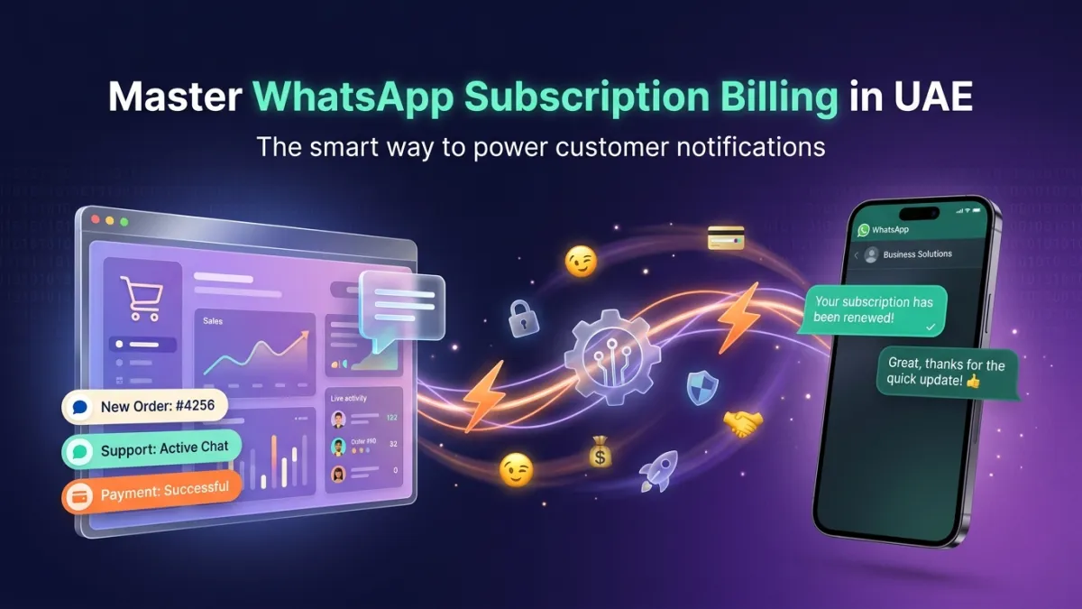 Master WhatsApp Subscription Billing in UAE