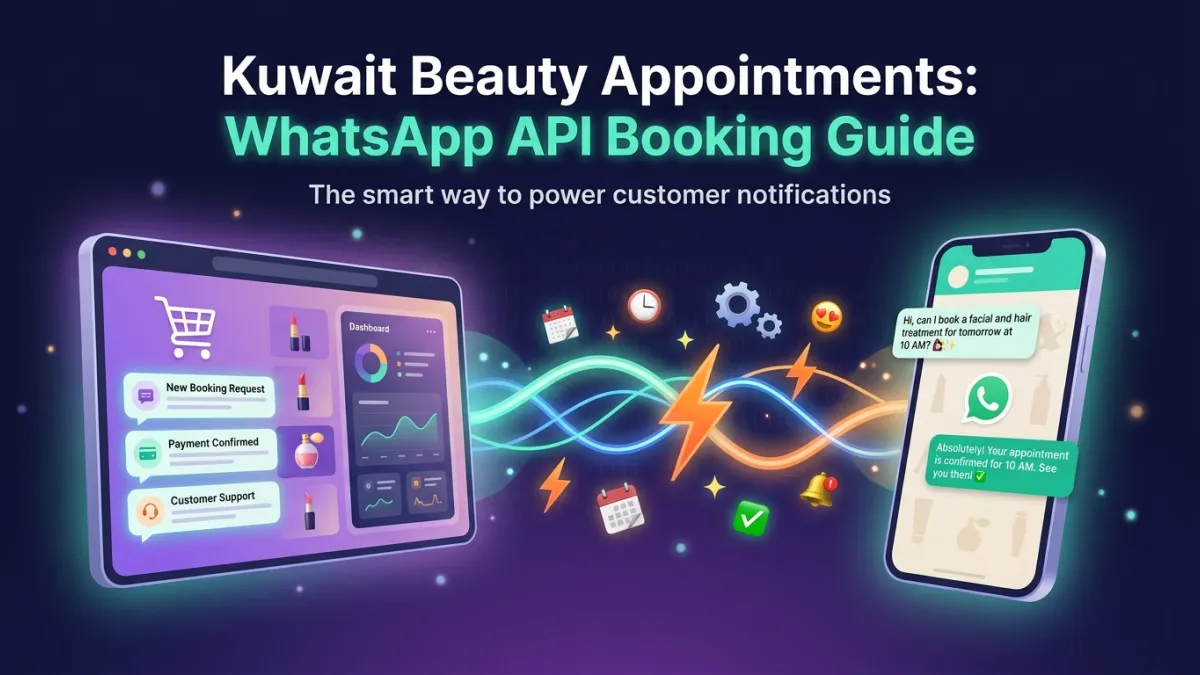 Kuwait Beauty Appointments: WhatsApp API Booking Guide