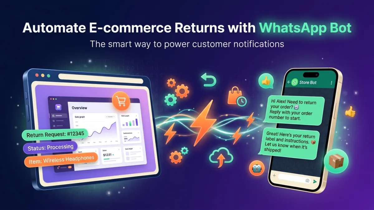 Automate E-commerce Returns with WhatsApp Bot