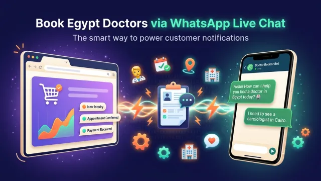 Book Egypt Doctors via WhatsApp Live Chat