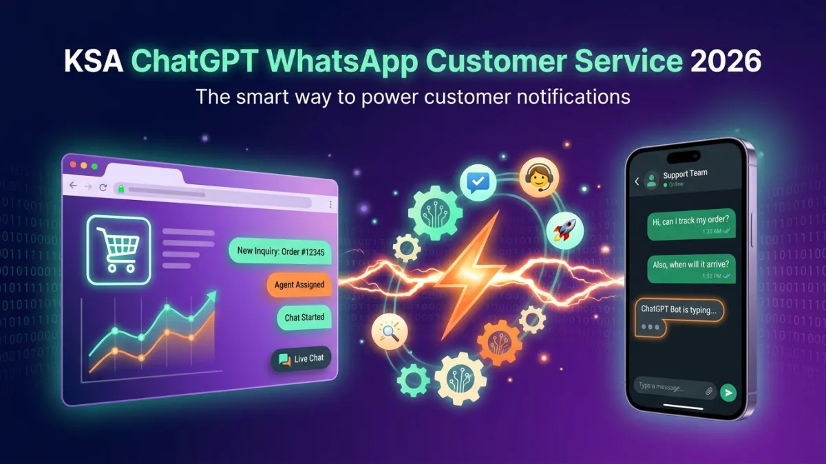 KSA ChatGPT WhatsApp Customer Service 2026