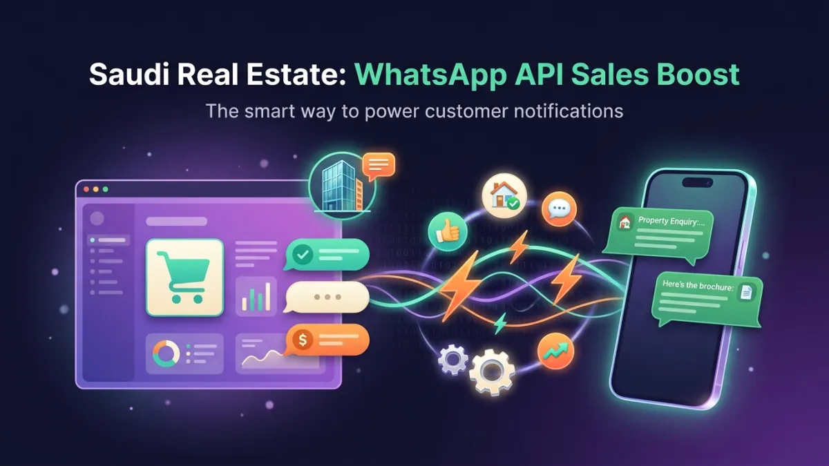 Saudi Real Estate: WhatsApp API Sales Boost