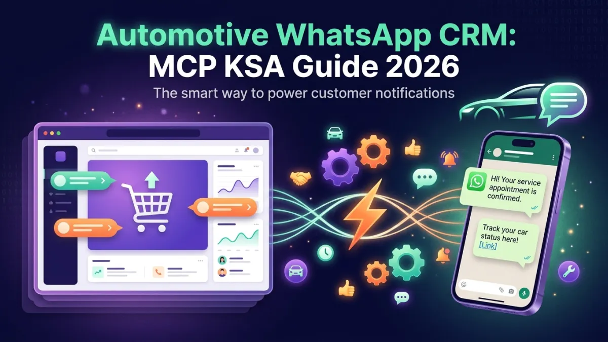 Automotive WhatsApp CRM: MCP KSA Guide 2026