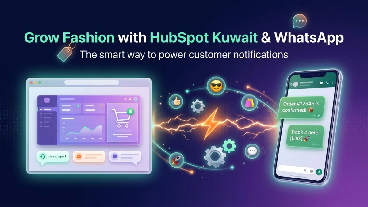 Grow Fashion with HubSpot Kuwait & WhatsApp