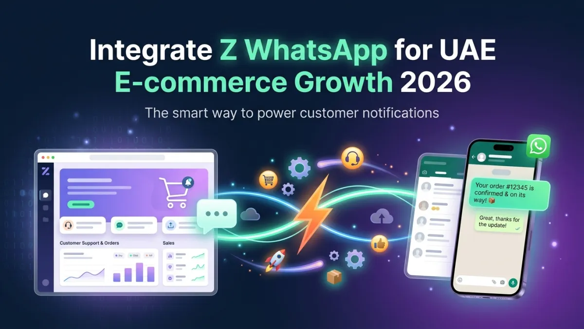 Integrate Z WhatsApp for UAE E-commerce Growth 2026