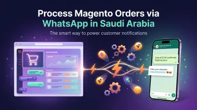 Process Magento Orders via WhatsApp in Saudi Arabia