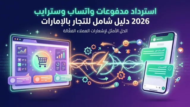 استرداد مدفوعات واتساب وسترايب 2026 دليل شامل للتجار بالإمارات