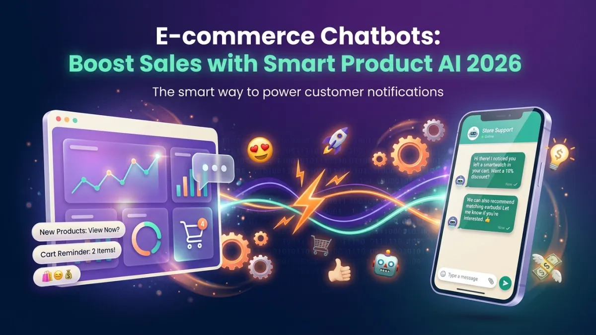 E-commerce Chatbots: Boost Sales with Smart Product AI 2026