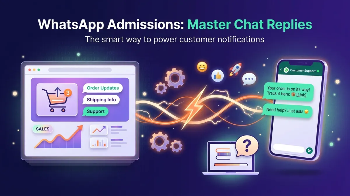 WhatsApp Admissions: Master Chat Replies