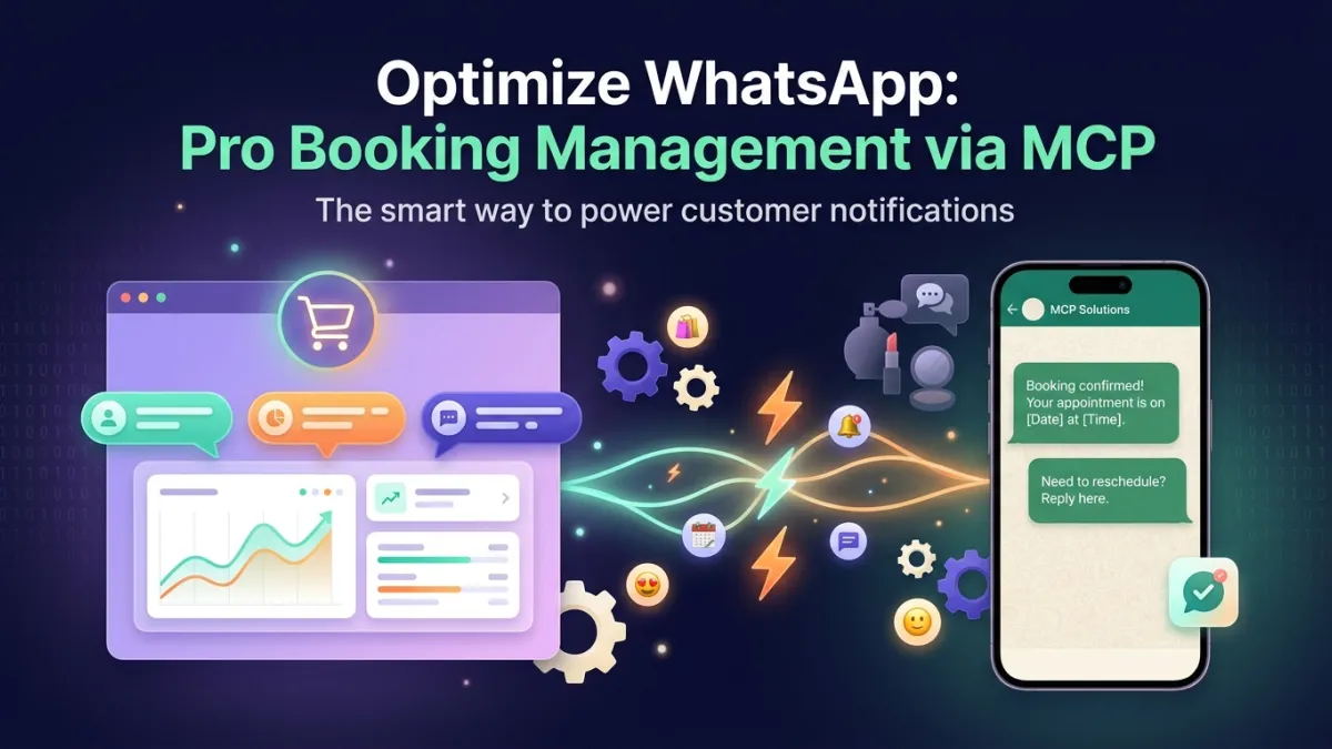 Optimize WhatsApp: Pro Booking Management via MCP