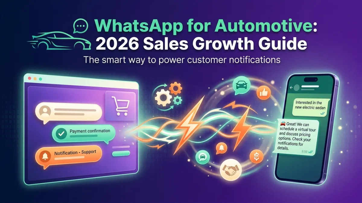 WhatsApp for Automotive: 2026 Sales Growth Guide