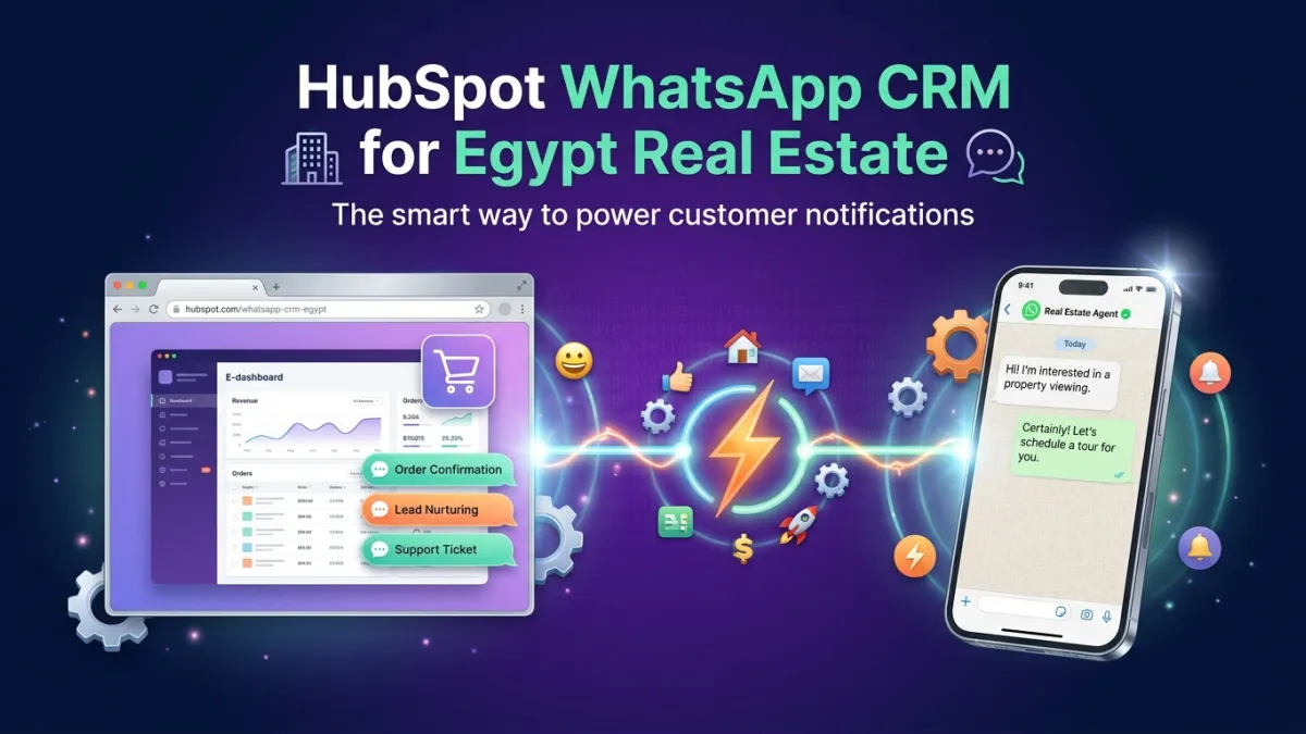 HubSpot WhatsApp CRM for Egypt Real Estate