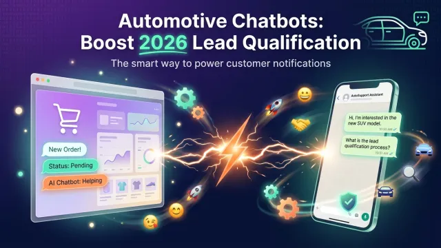 Automotive Chatbots: Boost 2026 Lead Qualification